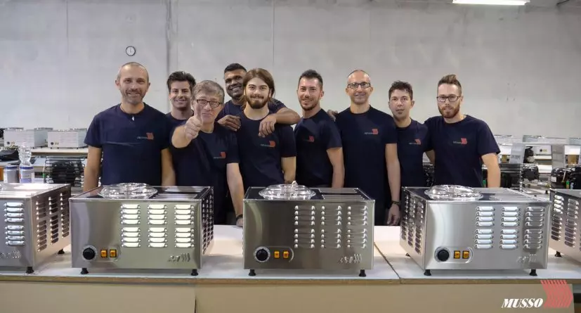 L'atelier Musso à Mortara, Lombardie